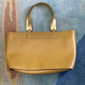 Lamarthe Mustard Leather Handbag